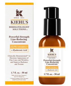 Kiehl's Powerful Strength Line Reducing Concentrate 12.5% Vitamin C + Hyaluronic Acid 50 ml.